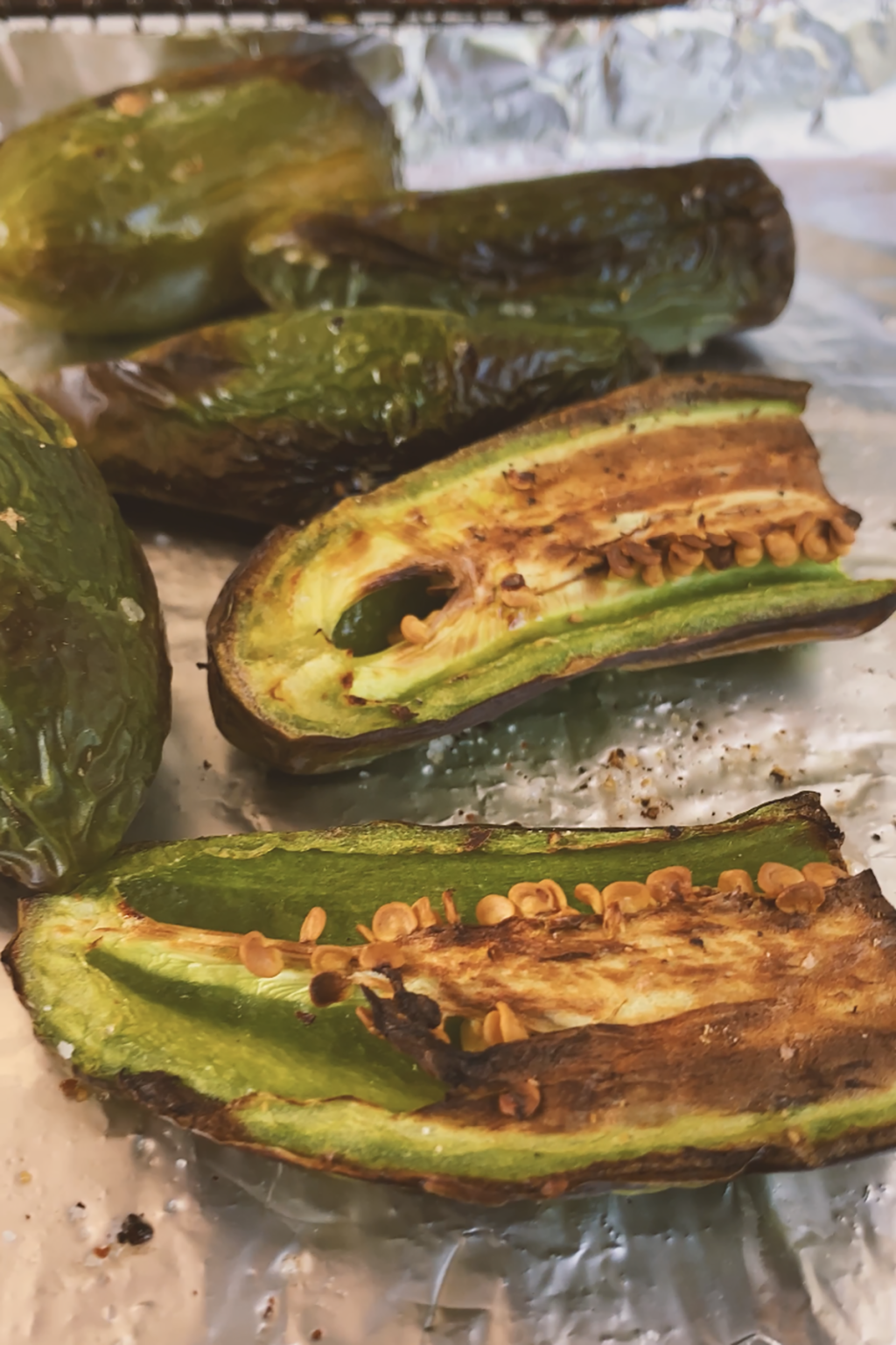 How to Roast Jalapeños in an Air Fryer My Plant Based Bowl
