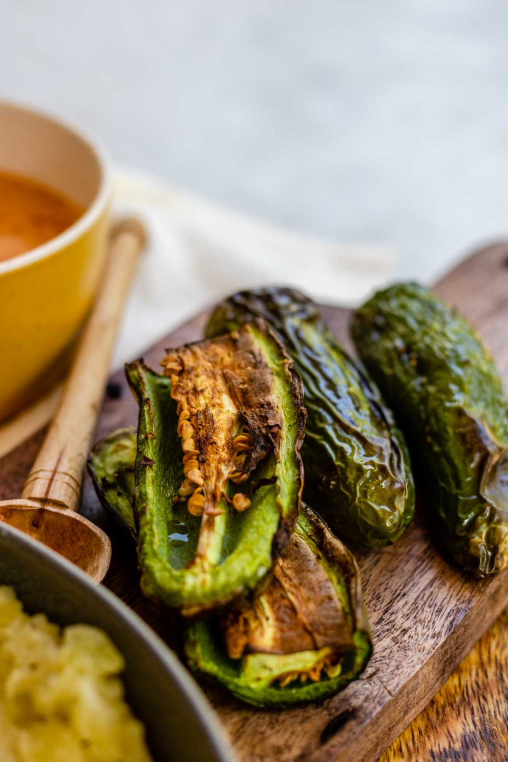 How to Roast Jalapeños in an Air Fryer My Plant Based Bowl