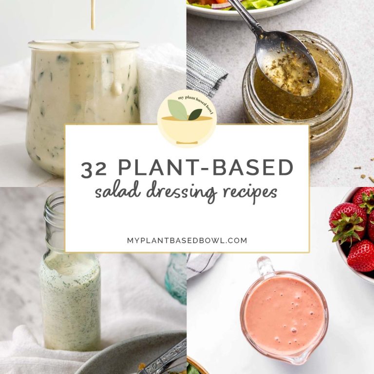 32 of The Best Plant-Based Salad Dressing Recipes
